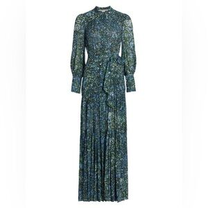 Veronica Beard Maidens Floral Maxi-Dress